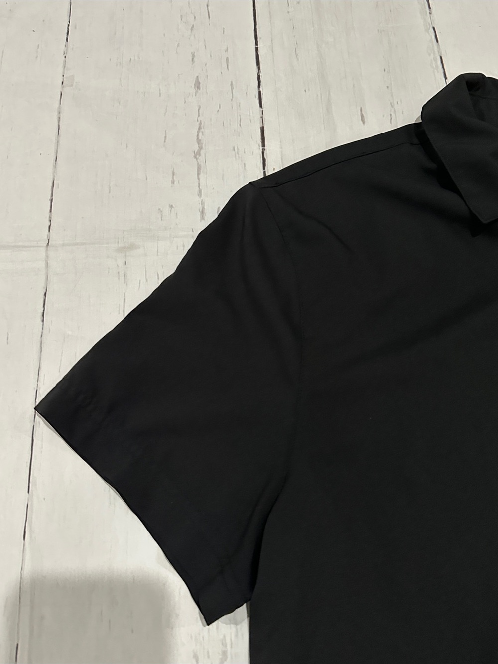 all in motion Black Short-Sleeve Casual Button-Down Shirt size large - Picture 5 of 10